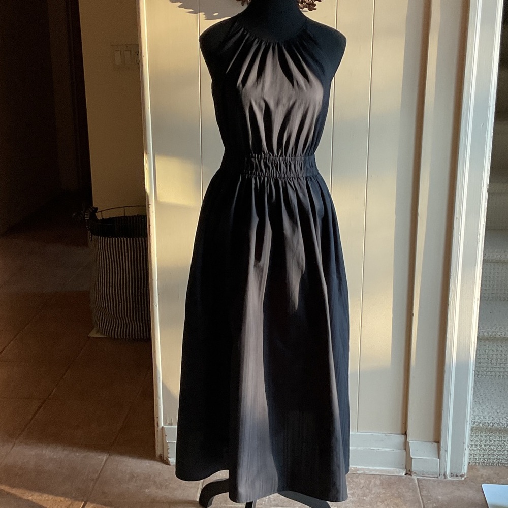 Uniqlo Elegant Black Maxi Dress